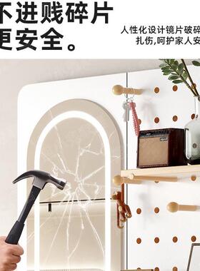 试红衣镜网试衣28758镜洞板试挂衣镜墙上挂墙试洞衣间卧室试衣镜