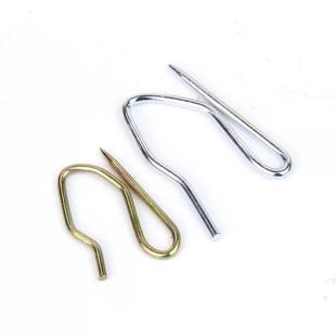 可窗帘杆钩窗帘挂钩配四件扣环不锈钢钩子挂调节爪钩尖勾布带s