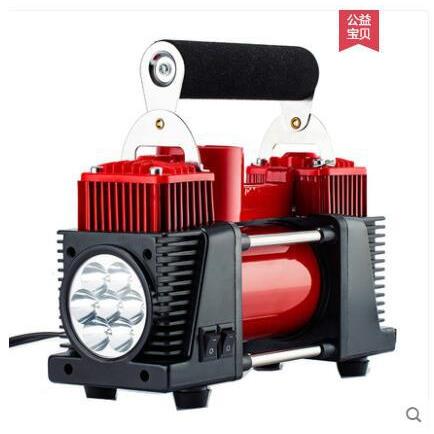 多车载充气泵PYB双缸轮胎电动小轿车携式功能汽车用8打气便泵RY-8