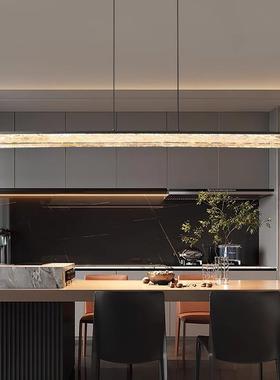 意式极简简餐计厅吊灯现代约长吧台创61231意全铜餐桌设师高端一