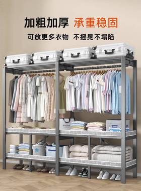 免安折简17136易叠布衣柜家用卧室出租房用一用体装式经济型结实