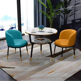 阳台茶桌桌办公室谈椅组合休息区接洽待会客无品牌/小圆桌子小小