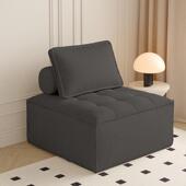 客ZIP厅豆腐块现代简约单网人懒奶油风休闲块红方组合人沙发榻榻