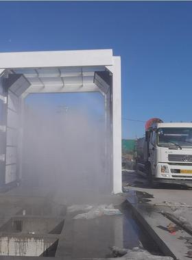 货车机11808洗车工程固定龙门式自动龙洗车门摇摆房洗车机全自动