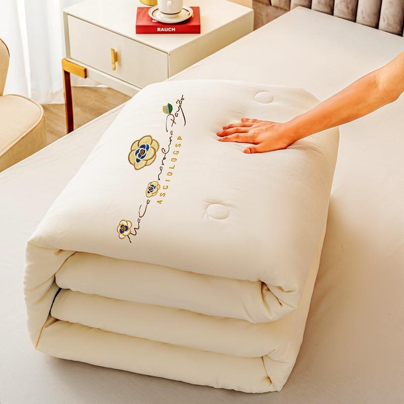 A优类大IQS豆被被冬被春子秋被暖芯山茶花纤维被级保母婴选