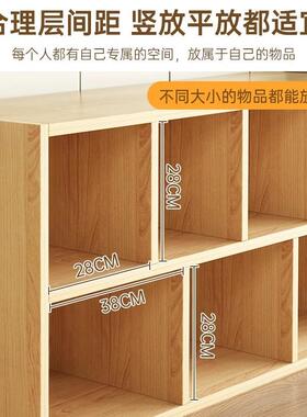 客厅子沙简发边家柜矮书柜落地格柜置物AMX架储物柜用收纳柜子约