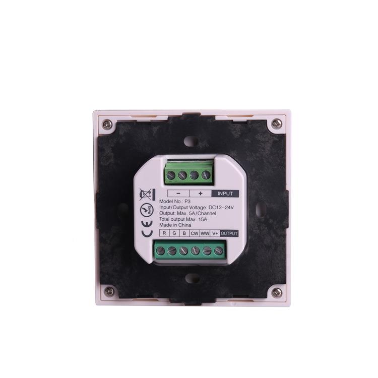 milight2.4G智触摸rgbw灯带灯条86型p3壁式面板灯能调光控制具器