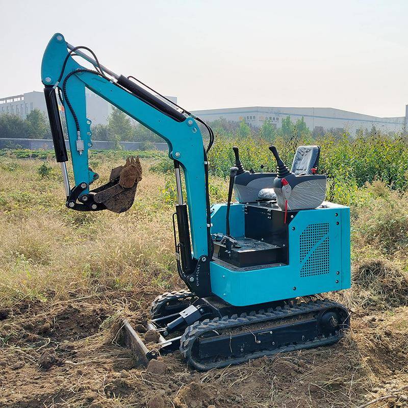 工木程小型挖掘机升级轻松树7粉碎迷你多功PYX能塞挖掘机EZ-1柱泵