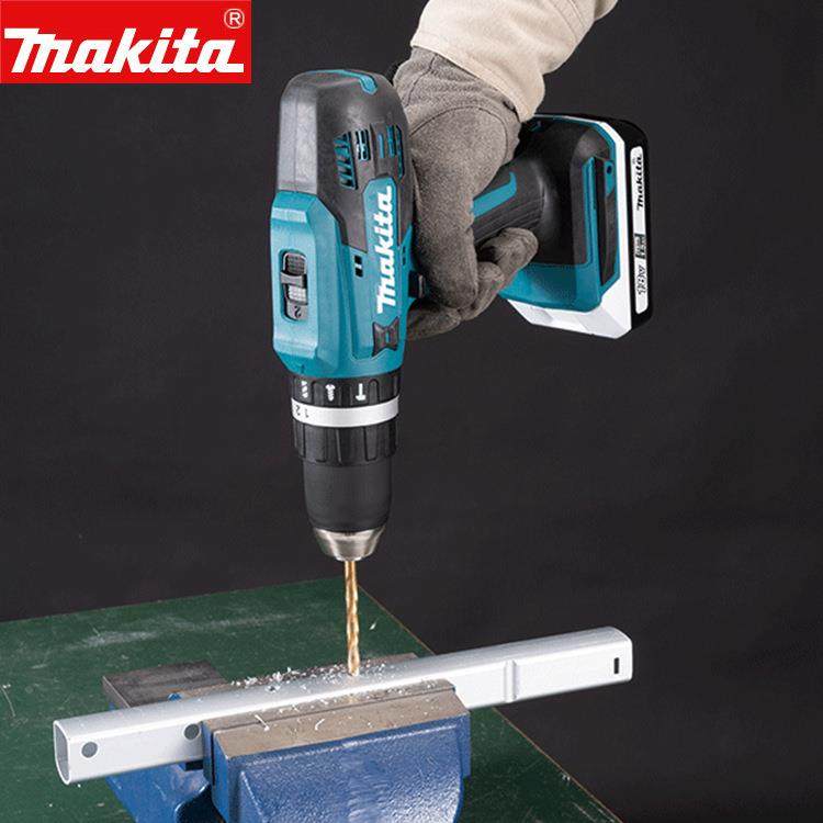 Maki无品牌/ta牧钻田HP488D电充冲击18V多功能家用钻电电动起子机