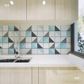 马赛克墙贴翻vpc壁式 tlznfg%%纸韩瓷砖贴家具新贴灶台防油贴纸