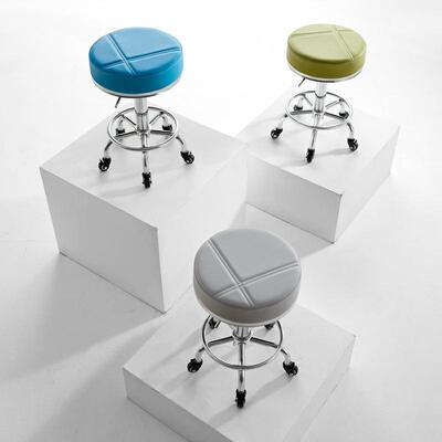 凳理发椅子旋27256转升店降甲圆凳美发大工凳滑轮美凳子院剪发