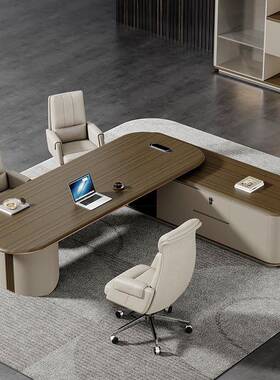 简约现代设计师FYA01-30款办公1人桌位老板桌总裁总监董事长办公