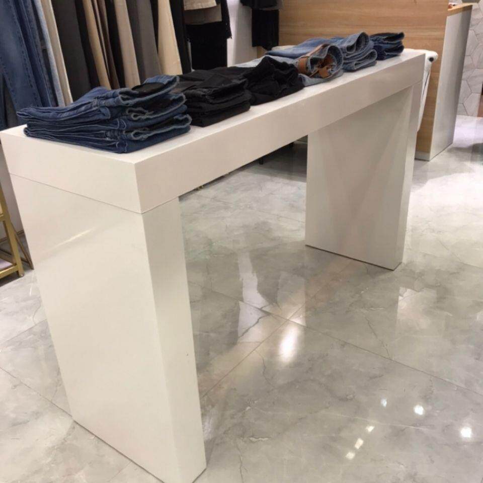 手体验台服装机店中岛展桌示品鉴台电烤漆直播展al台脑展示台