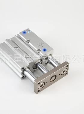 星辰气动MPM系列32缸径气动52009元件加厚缸体铝合金缸体三杆G气