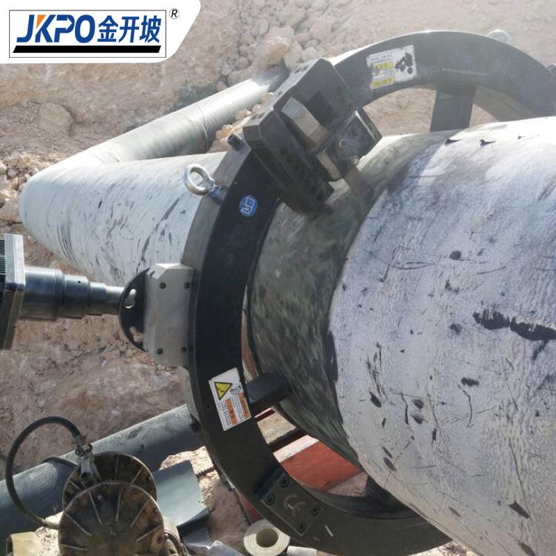 自动外卡切割管口道坡机管道切割坡口一IYP体机外钳卡式式坡口机