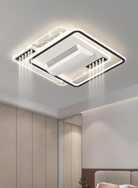 LED全谱18561无叶风扇吸顶灯大厅卧室中山光灯饰现具代客简约家装