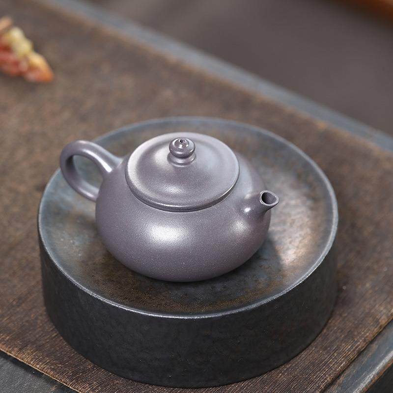 宜真手工ATJ壶兴紫砂壶寒壶内推球孔天青云溪壶紫江砂具茶厂家