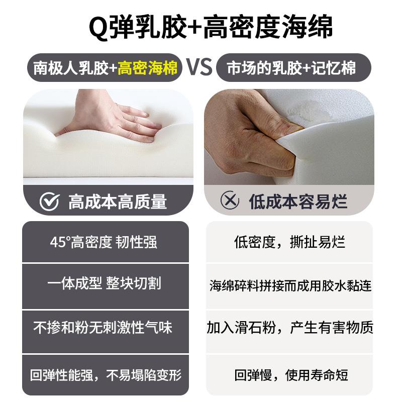 泰国乳胶记忆棉床垫软垫家用卧室宿舍学生单人加厚榻榻米海绵垫子