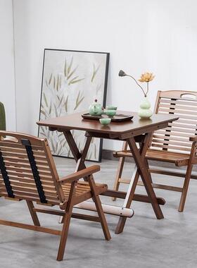 便楠竹可折叠椅靠背椅BWP户露营扎凳携清凉椅阳台喝茶休闲小外椅