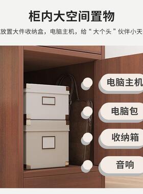 卧室家电脑桌台式简约现代桌学生写用桌字书桌简78340易办公桌带