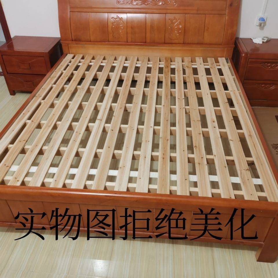 杉木叠.实木床板18米折硬板VVN铺板床垫骨透气木板1.5米排架姗婷