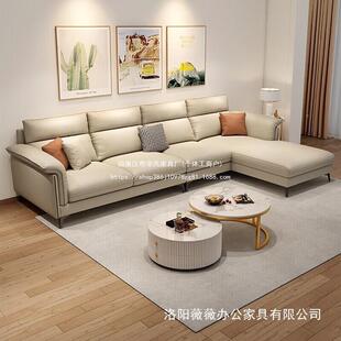 1161免洗科技布沙发布客厅户轻简约小型直排三人四人防奢猫抓艺