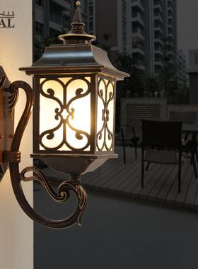 新中KSV式户外防壁墅灯院过道灯复古别水庭院灯家用室外照明灯庭