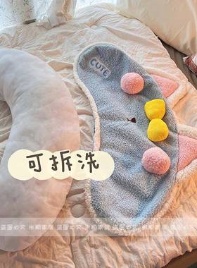 床头垫软包护腰枕靠大靠背沙发抱看枕床靠上学生宿dfnX7Txz舍书枕