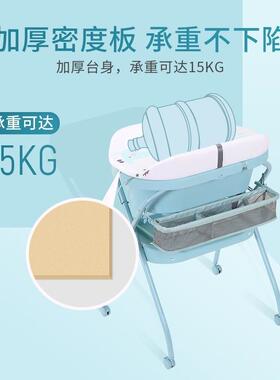 多功二合一可宝宝尿布台新生48950儿护理台按摩抚触洗能澡移动婴
