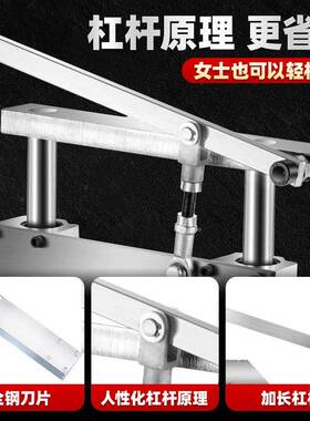 商机用羊切骨机手动铡骨机切猪排骨棒骨蹄牛74657排排冻肉斩骨不