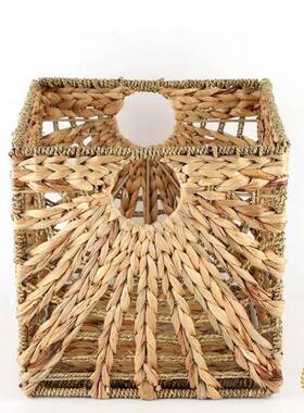 编?卡莱可水葫储芦草收纳篮海草编织折叠68107篮家居杂物物藤收纳