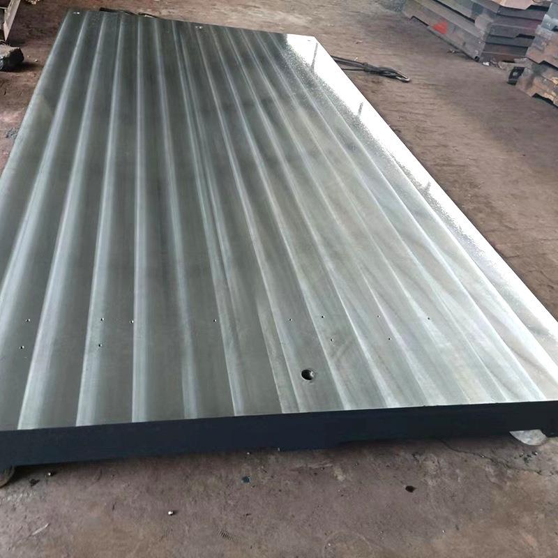 铸铁焊接台配量铸铁研磨工平作台测检验模IVP具桌T型槽划线平装板