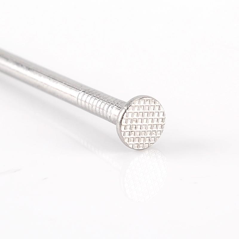 304不锈钢寸园钉洋钉建筑模板钉5圆分8分寸DUI2寸3寸45寸6寸防腐1