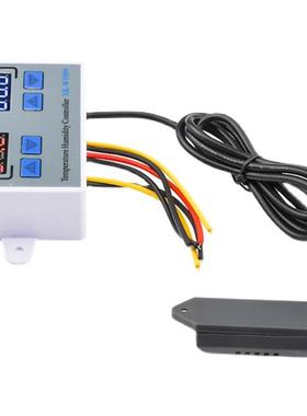 W1099温控器智能数2显温湿度控制器温温VSL度关高精度湿仪20V1开2