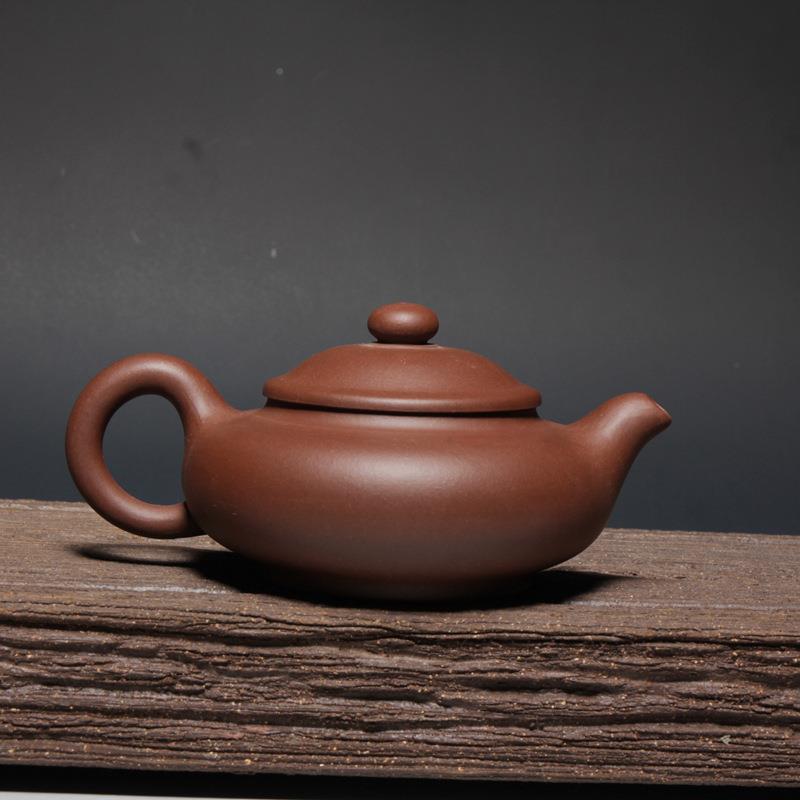 公紫hl-th-03砂宜八兴泥原矿紫紫砂一壶手工紫砂壶套壶乳丁件套茶