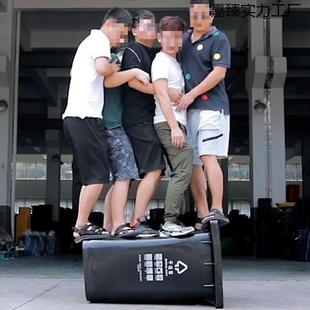 道分大类垃圾桶户外31387街环卫商用204L带盖两轮子加厚挂车宽口