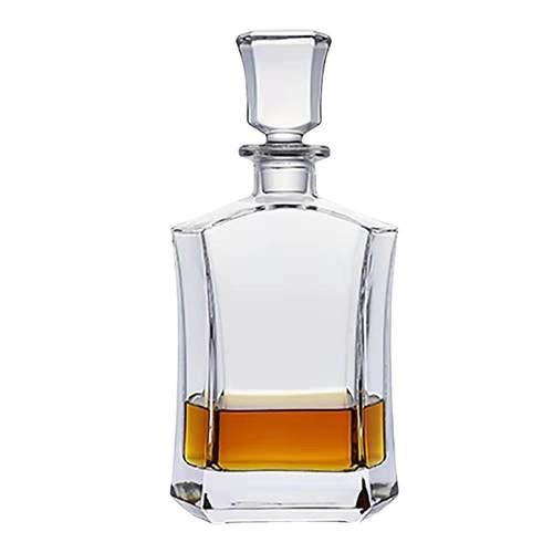 欧式水晶玻璃威士忌酒樽洋酒瓶带盖醒酒器创意酒壶洋酒杯酒具套装
