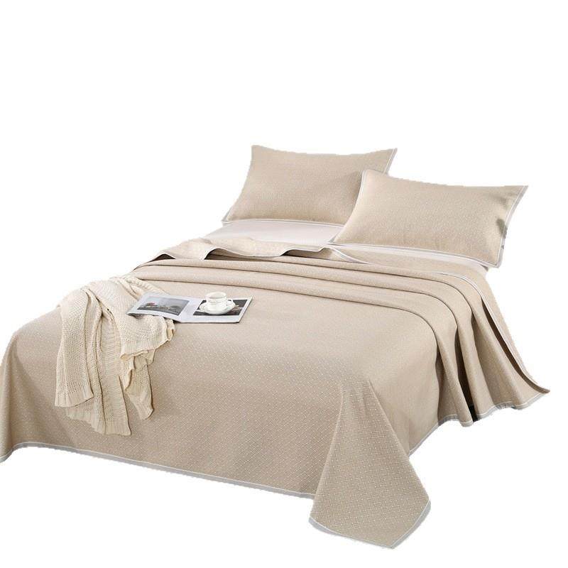 汉麻凉席三件套可折叠麻棉席空调凉席夏季凉而不冰透气麻席,床上用品,凉席/草席/麻席,淘宝优惠券,粉丝福利购,淘宝优惠卷