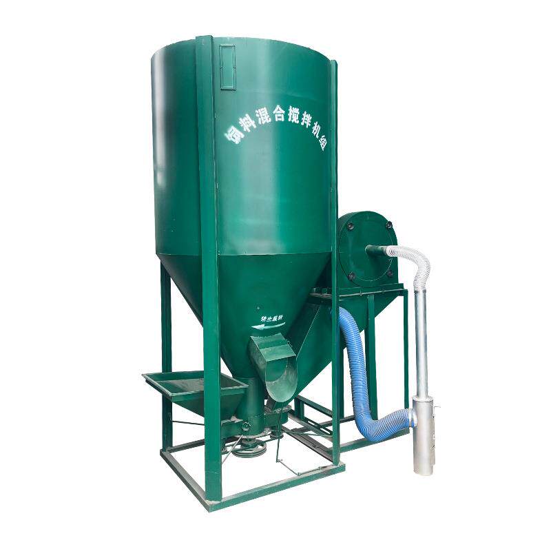 饲料粉碎搅拌一体机立式搅拌机养殖混合机械成套设备饲料加工机械