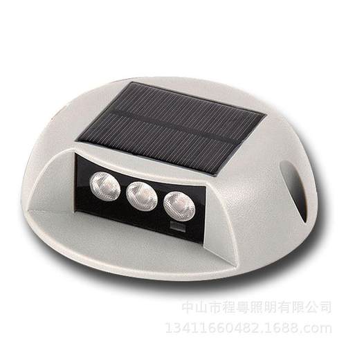 户外太阳能步道灯庭院景观灯龟背栈道灯楼梯台阶踏步灯过道灯