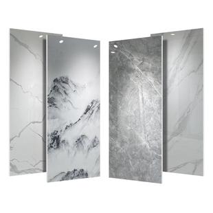 广东工厂别墅酒店全屋奢石岩板背景墙1200 2400现代简约连纹大板