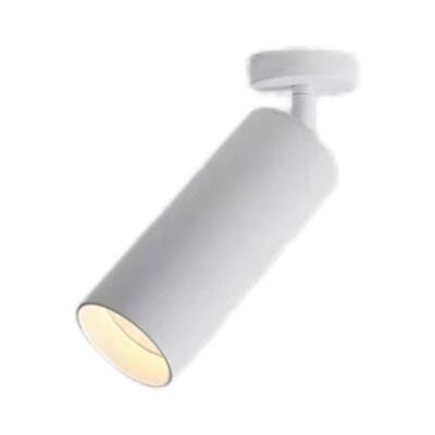 LED吊灯服装店铺过道客厅明装射灯免开孔可调角度聚光吸顶天花灯