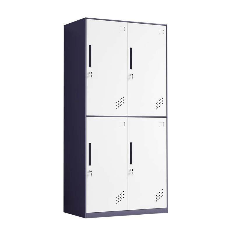 厂家员工宿舍铁皮储物柜健身房更衣柜带锁浴室换衣柜钢制四门柜子,商业/办公家具,办公储物柜,淘宝优惠券,粉丝福利购,淘宝优惠卷