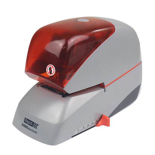 瑞典进口Rapid5080E电动订书机平脚80张自动订书器钉书装订机