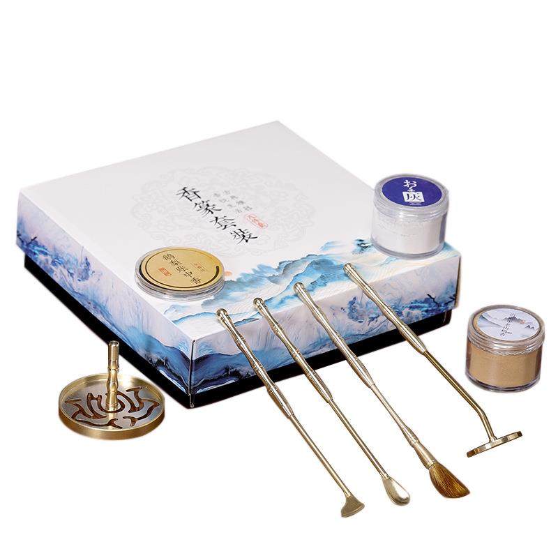 铜香道用具入门套装香篆工具香灰压粉香篆用品用具香勺香铲香印,家居饰品,香篆,淘宝优惠券,粉丝福利购,淘宝优惠卷