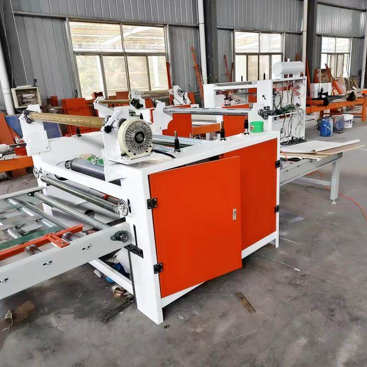 吸盘上料自动码垛密度板贴纸机自动修边断膜 全自动PVC膜贴面机,五金/工具,机床,淘宝优惠券,粉丝福利购,淘宝优惠卷