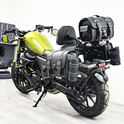 适用启典KD150C保险杠靠背货架尾箱尾架尾包摩托车改装配件