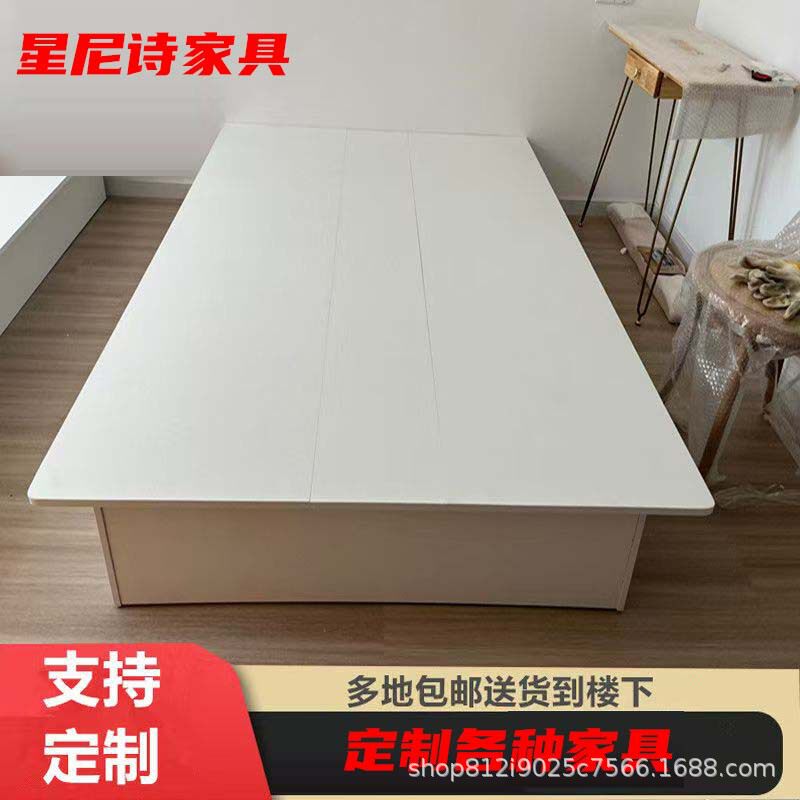 酒店床箱专用宾馆公寓出租房床板式酒店床架家具标间全套工厂