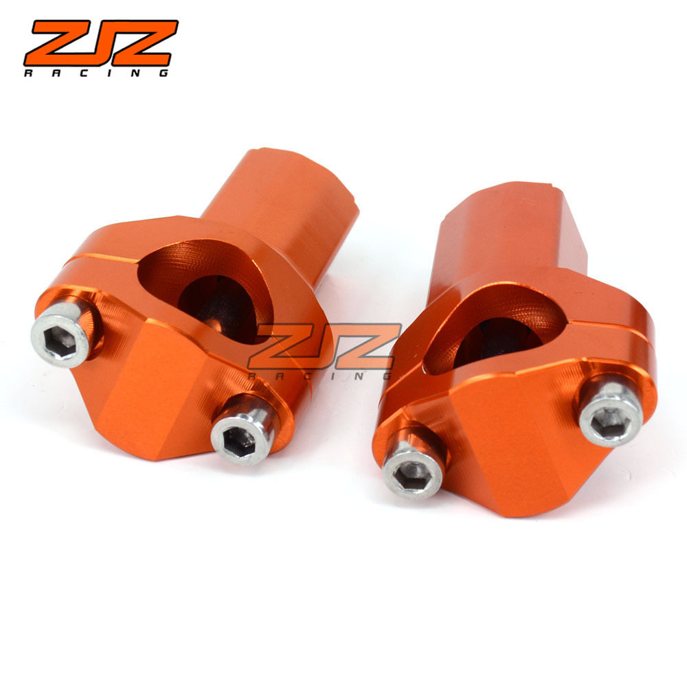 越野摩托车125-530通用改装28MM变径车把CNC铝合金压块