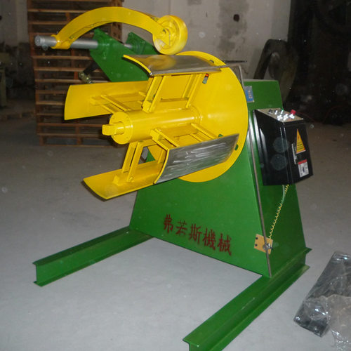 HZFORCE重型材料架  1300MM放料机  金属放卷机 钢卷自动收料机